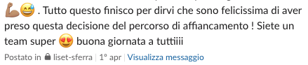 Messaggio creator